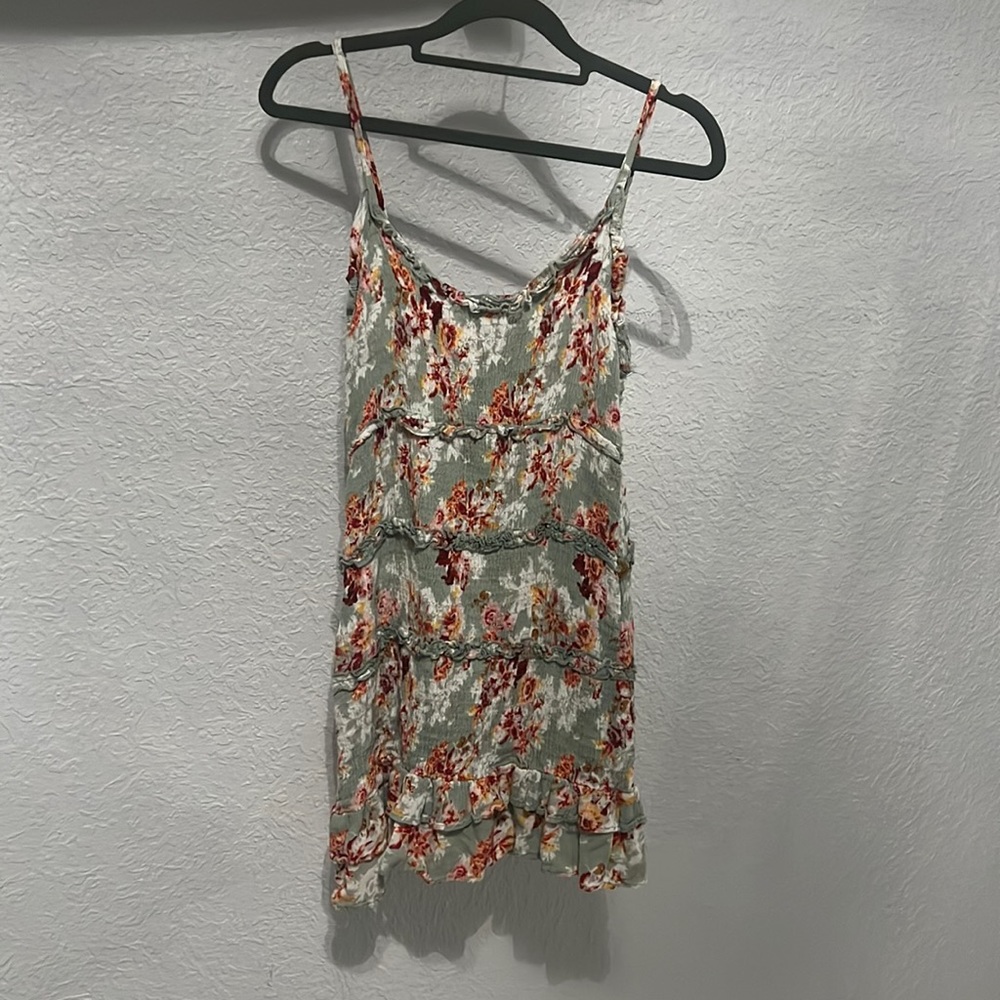 Floral mini dress